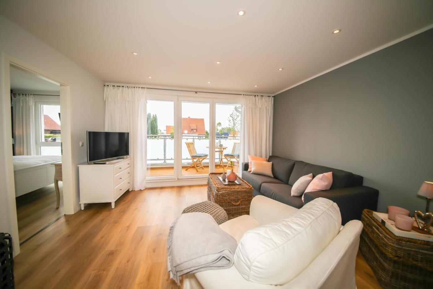 Ferienwohnung Strandvilla Augustusbad App. 08 Шарбойтц Екстериор снимка